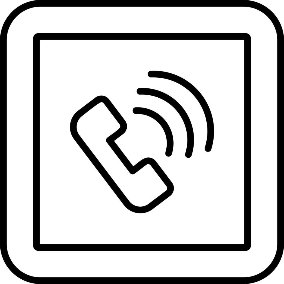 Public Telephone Vector Icon
