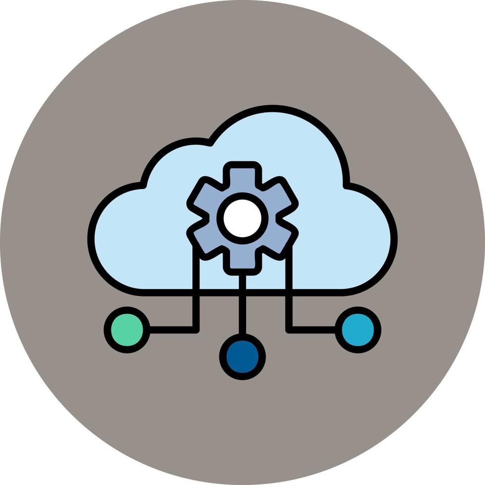 Saas Vector Icon