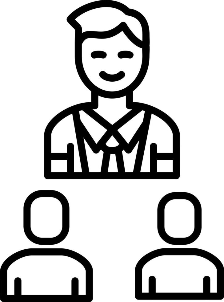 Job Interview Vector Icon