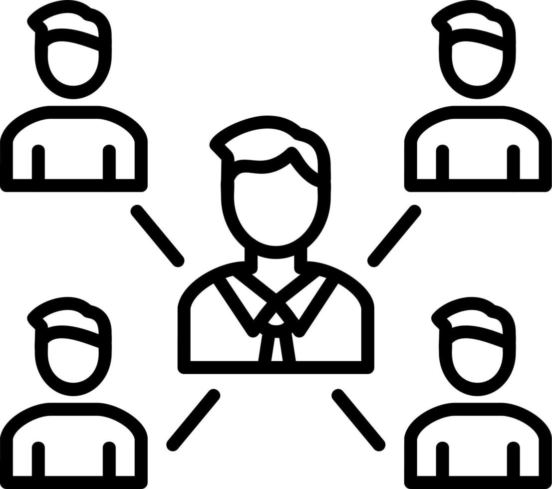 Networking Vector Icon