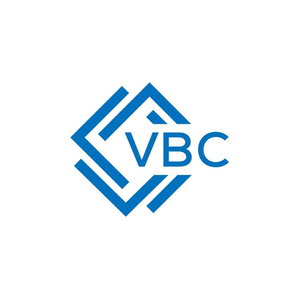 vbc tecnología letra logo diseño en blanco antecedentes. vbc creativo iniciales tecnología letra logo concepto. vbc tecnología letra diseño. vector