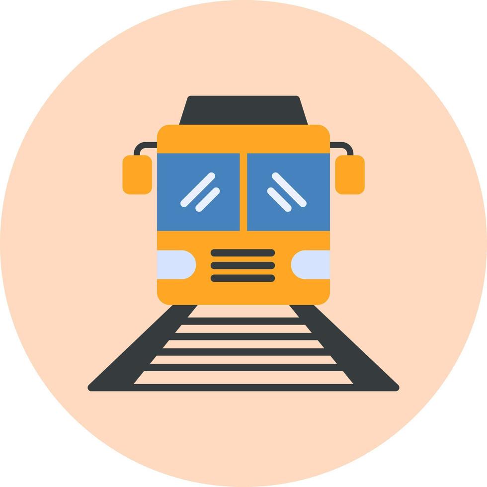 icono de vector de tren