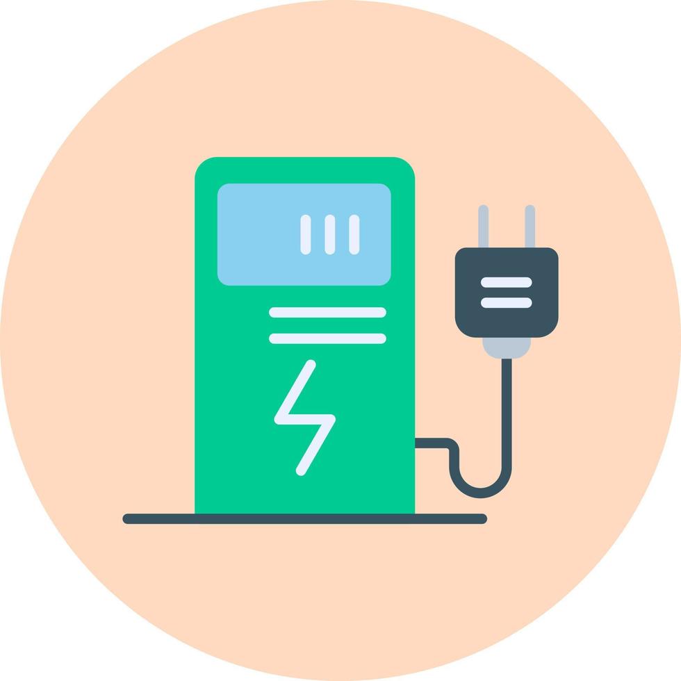 Electric Charge Vector Icon