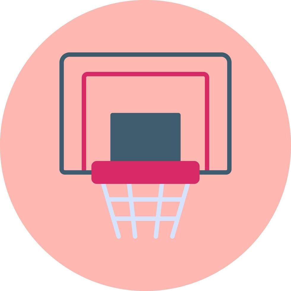 Basketball Hoop Vector Icon