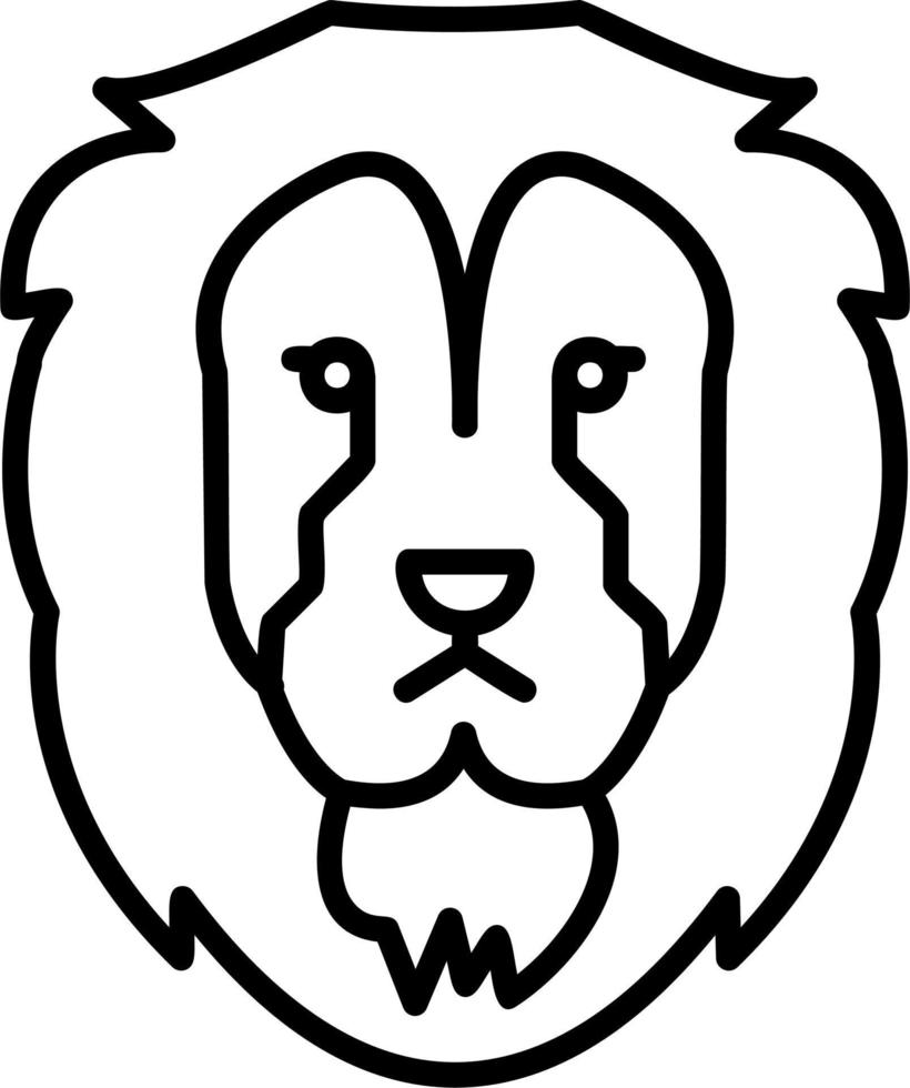 Lion Vector Icon