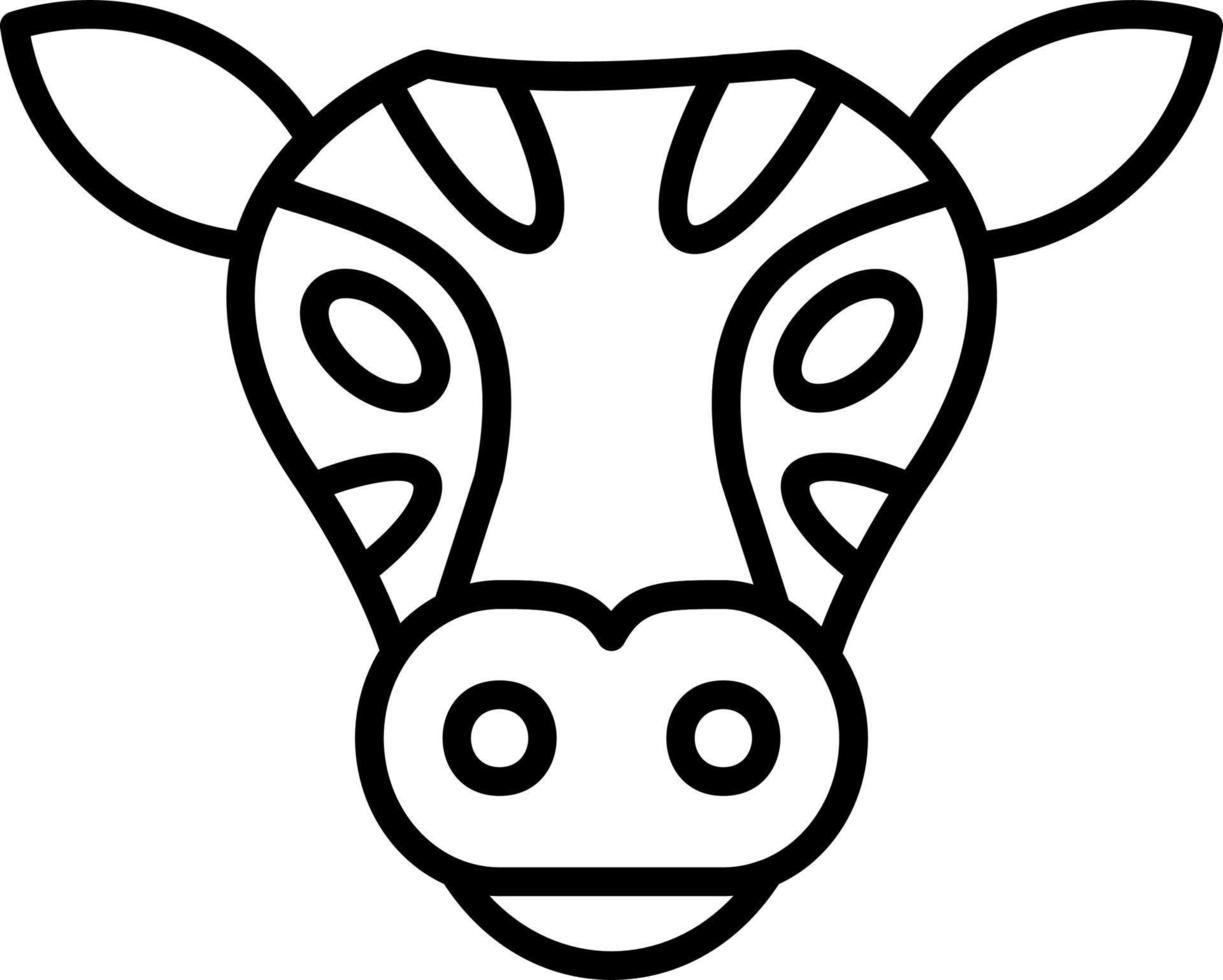 Zebra Vector Icon