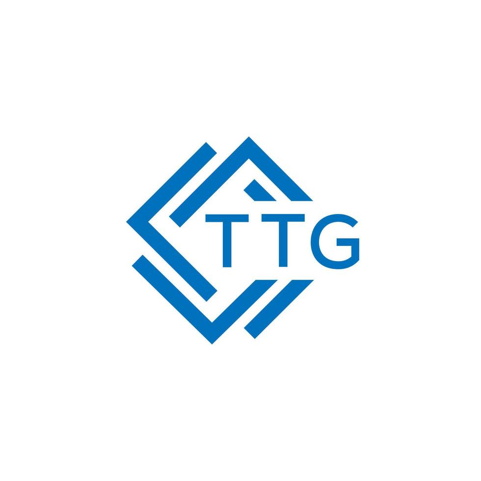 ttg tecnología letra logo diseño en blanco antecedentes. ttg creativo iniciales tecnología letra logo concepto. ttg tecnología letra diseño. vector