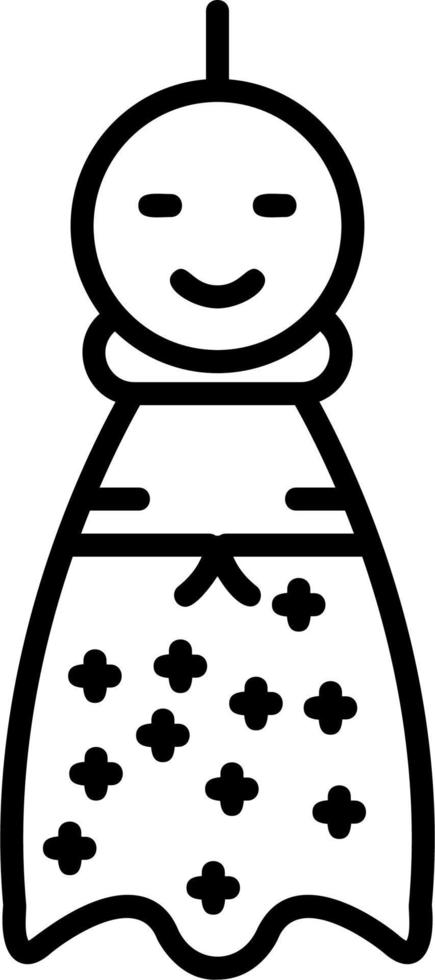 Teru Teru Bozu Vector Icon