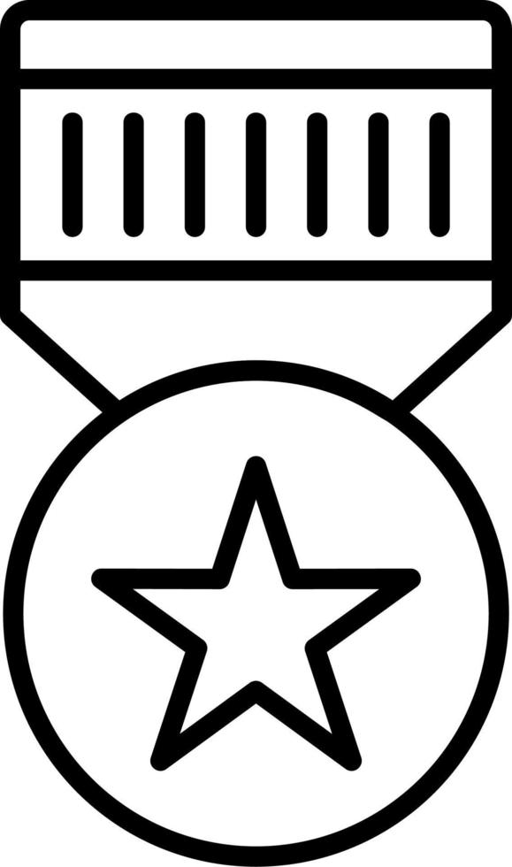 Military Badge Vector Icon