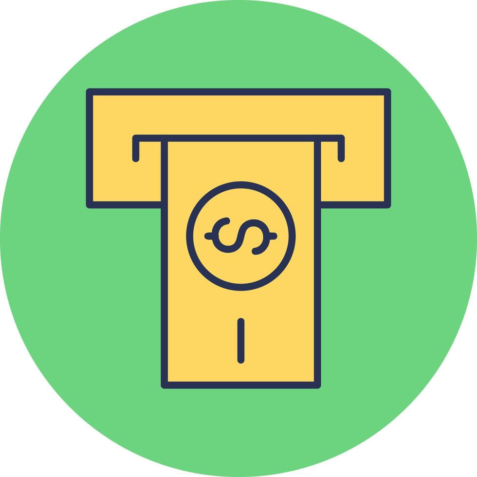 Withdraw Money Vector Icon