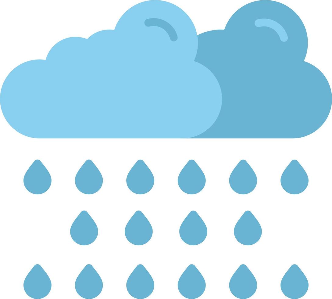 Rain Vector Icon