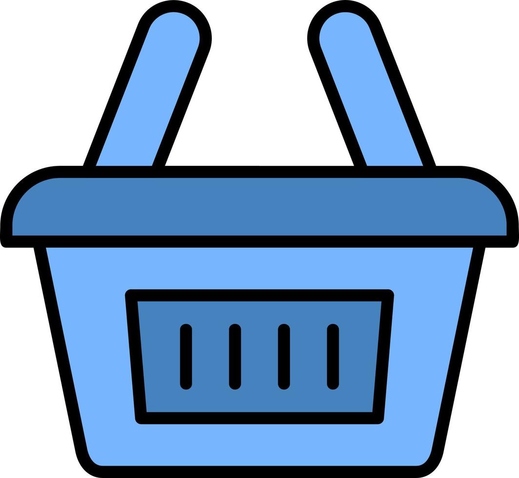 Shopping Basket Vector Icon