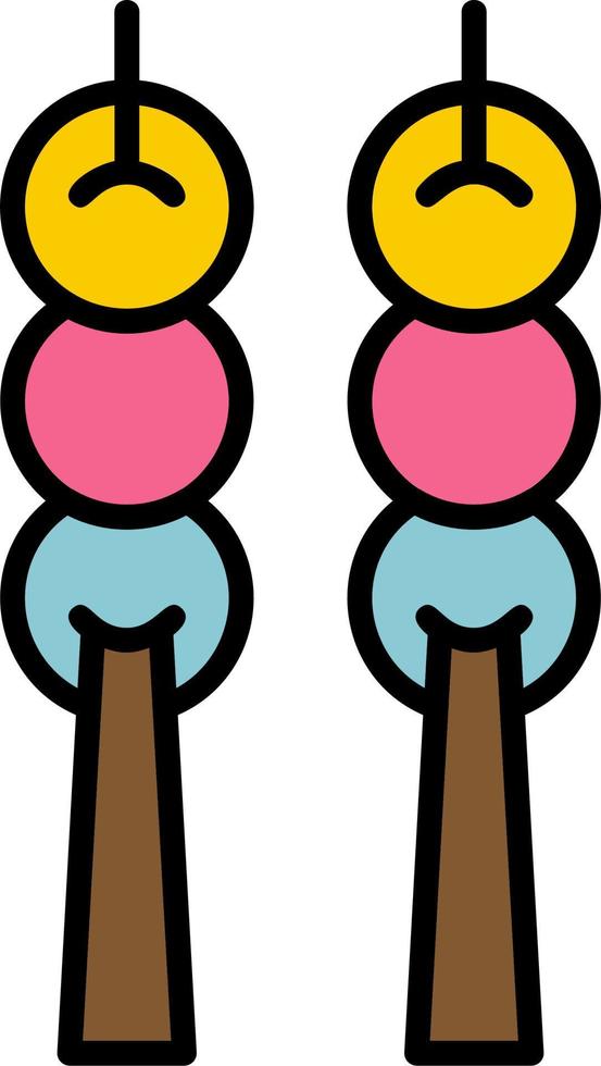 Dango Vector Icon