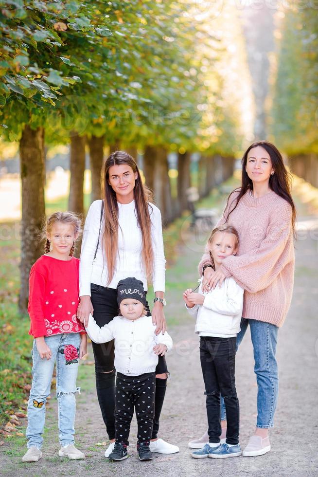 Families in the park photo