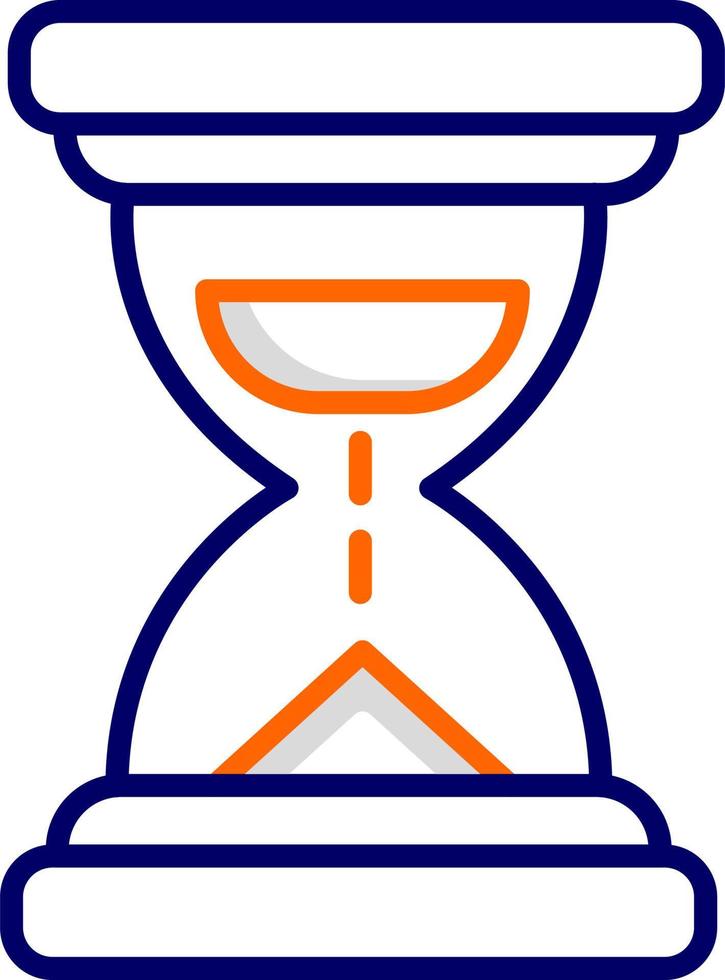 icono de vector de reloj de arena