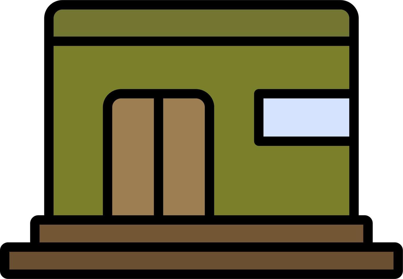 Bunker Vector Icon