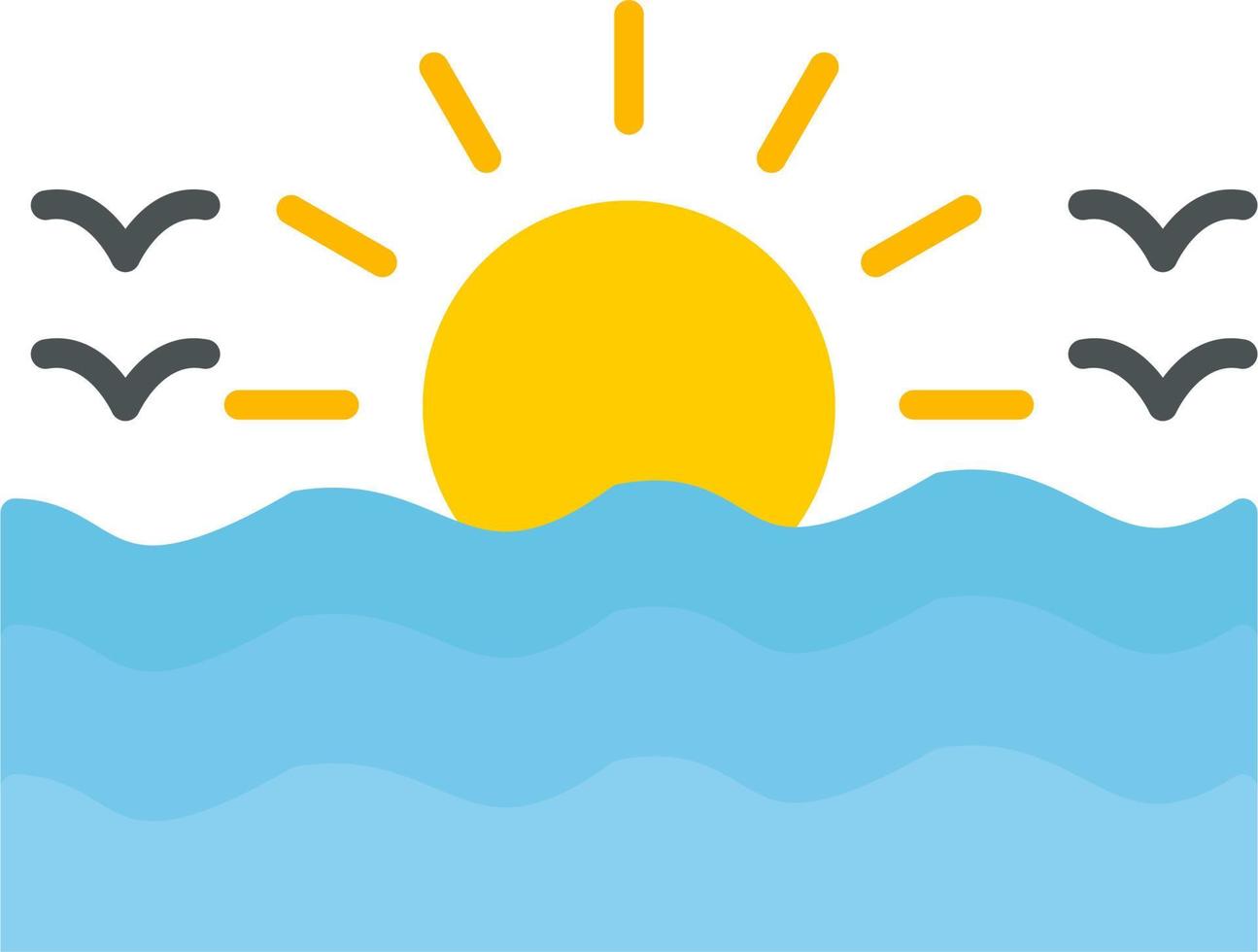 Sea Vector Icon
