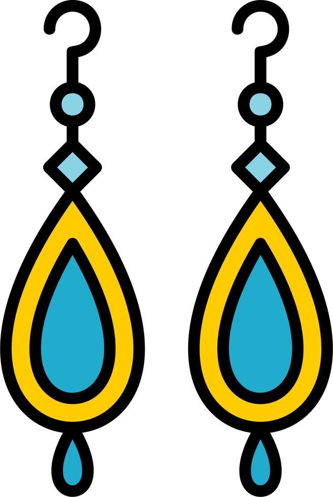 Earrings Vector Icon