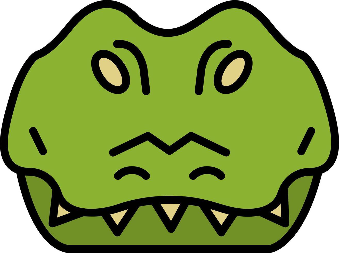 Crocodile Vector Icon