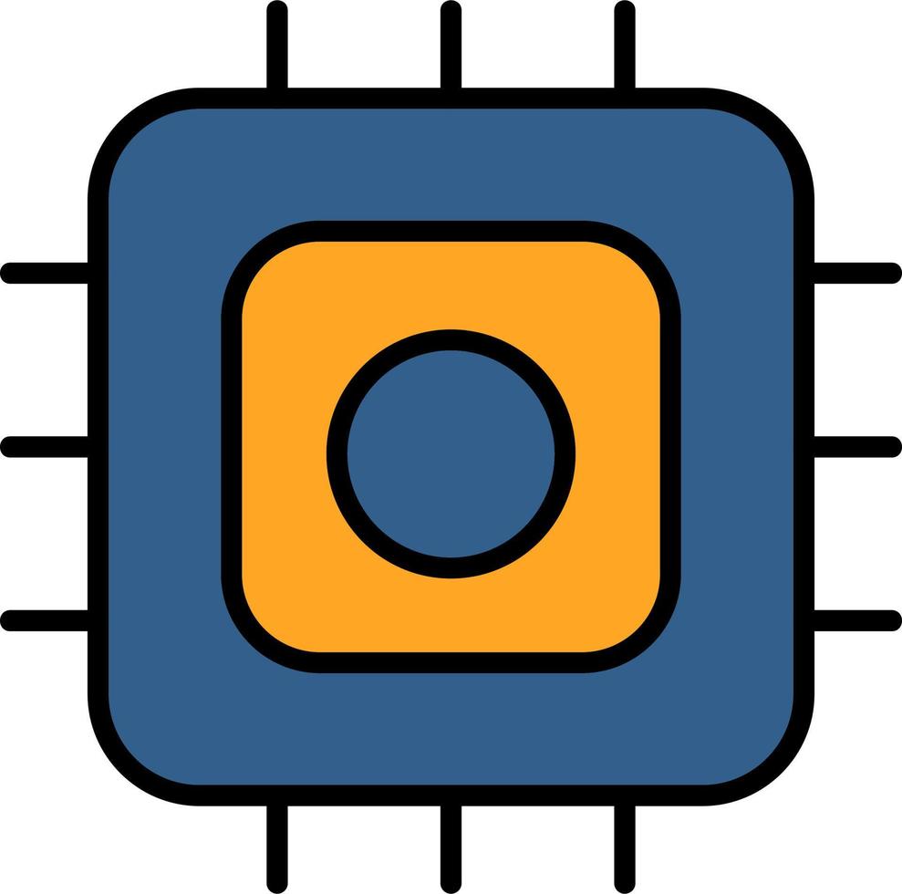 Processor Vector Icon