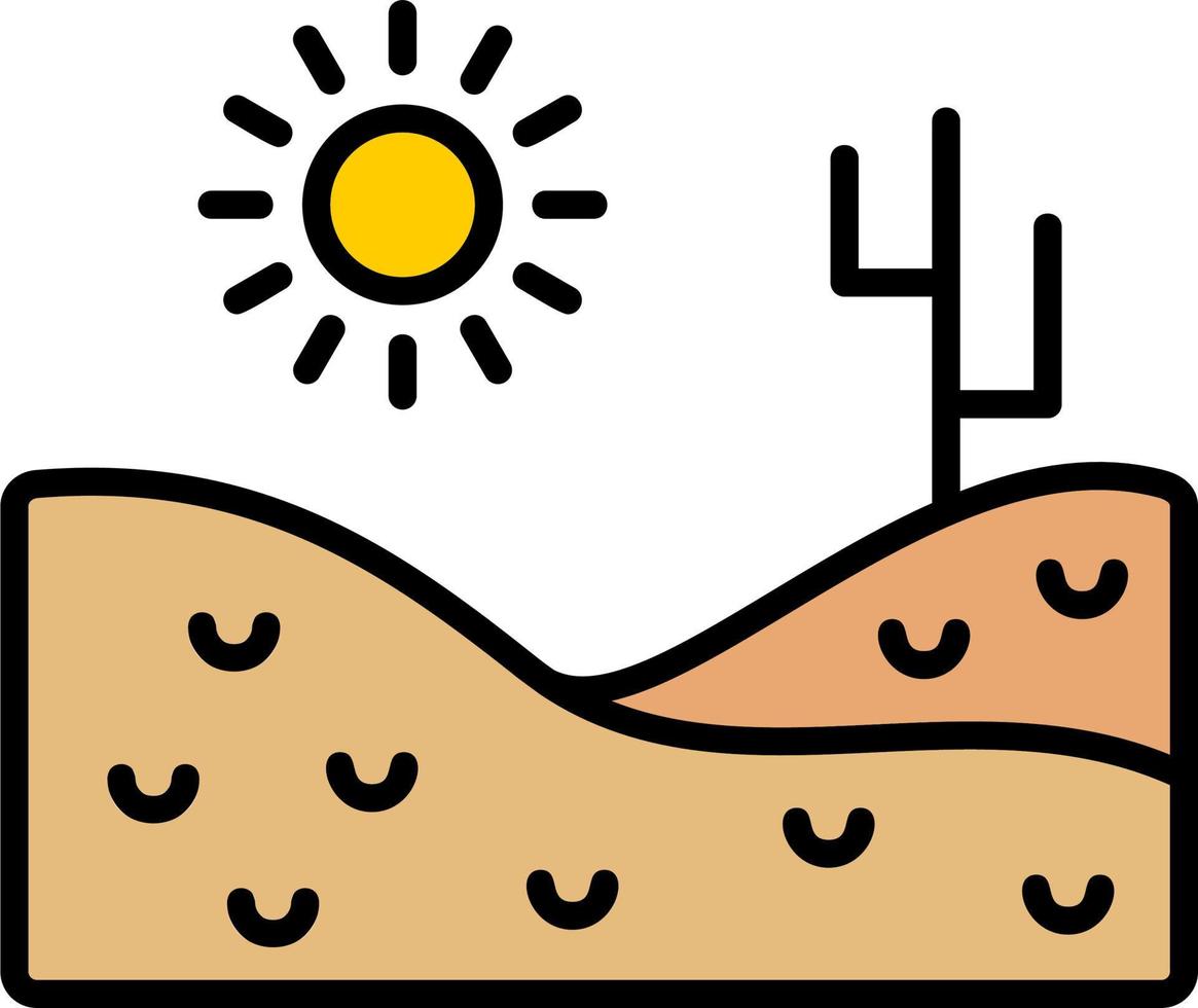 Desert Vector Icon