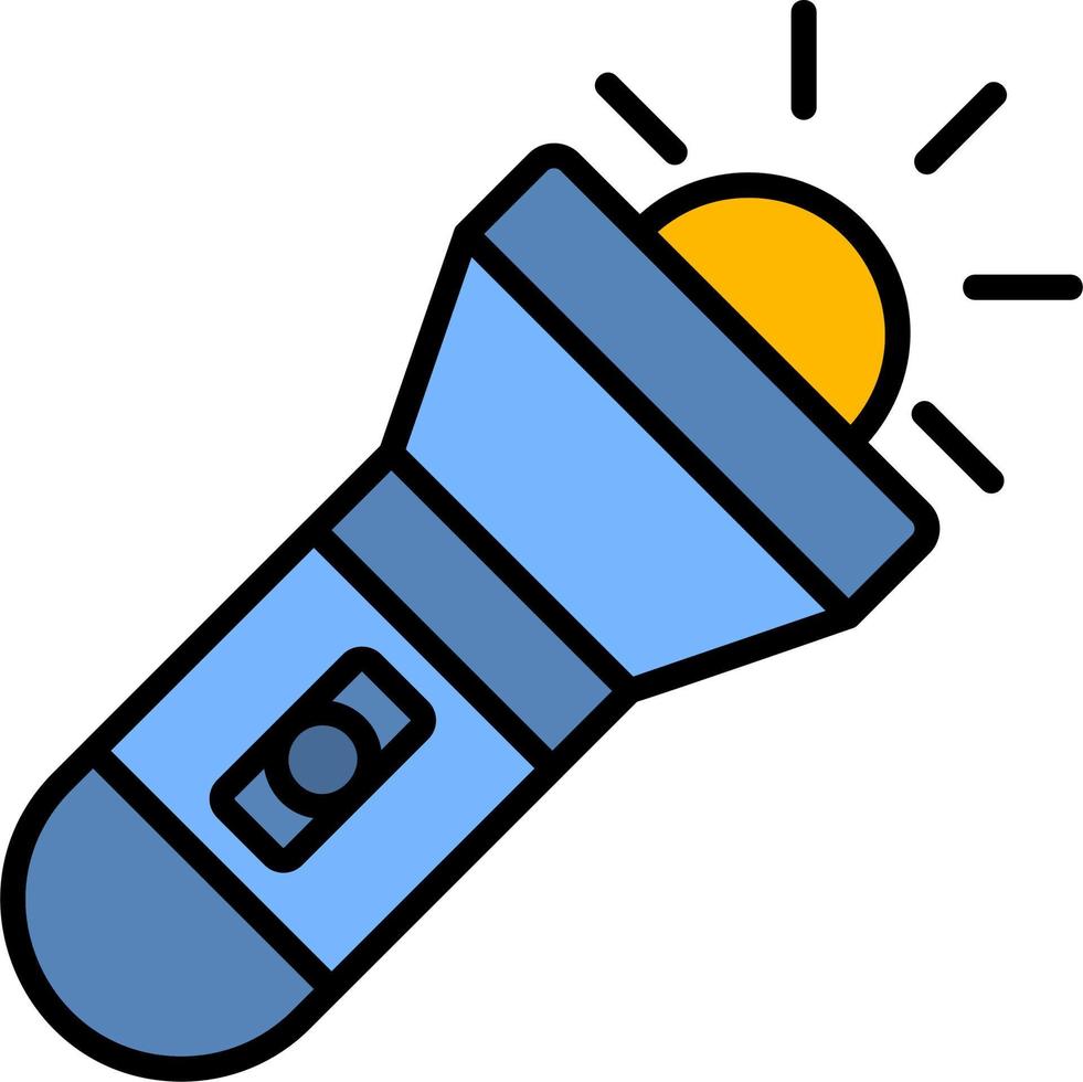 Flashlight Vector Icon