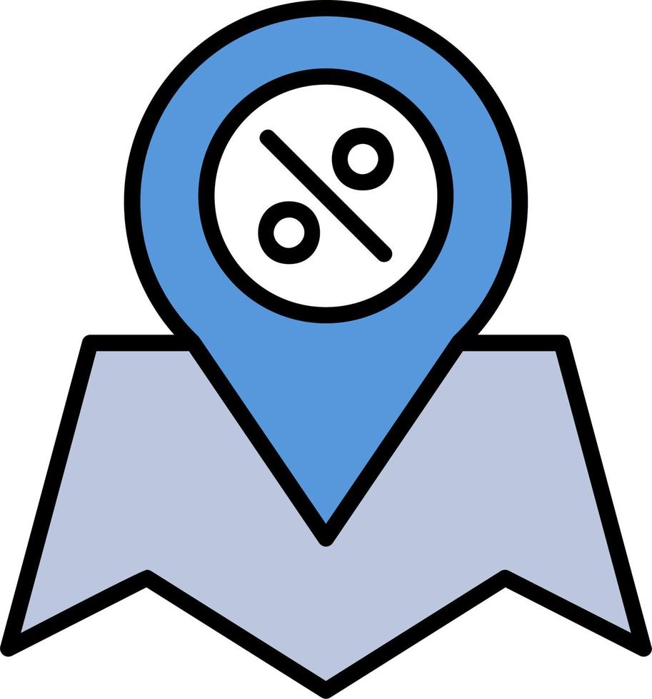 icono de vector de pin de ubicación