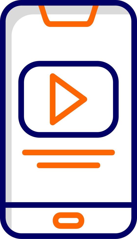 Play Video Vector Icon