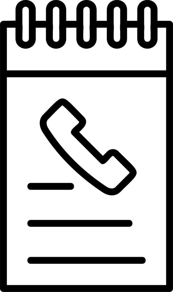 Notepad Vector Icon