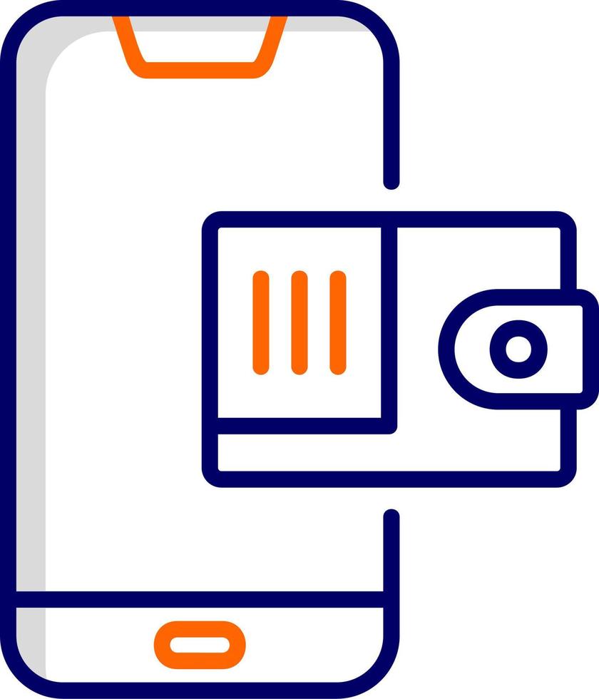 Mobile Wallet Vector Icon