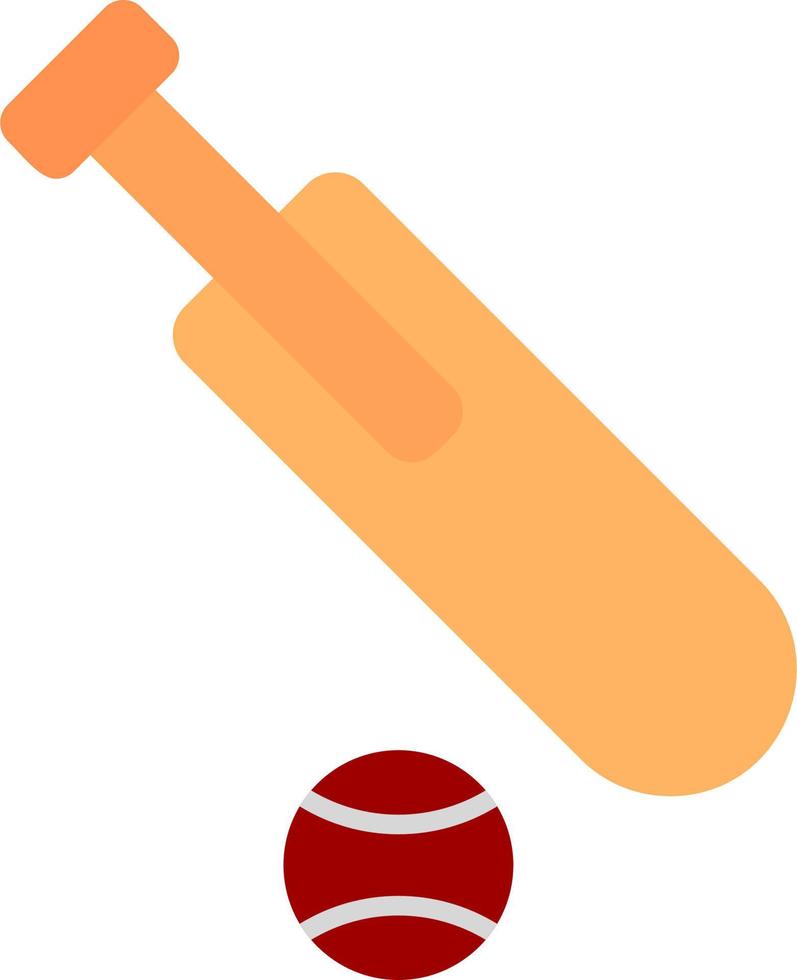 icono de vector de cricket