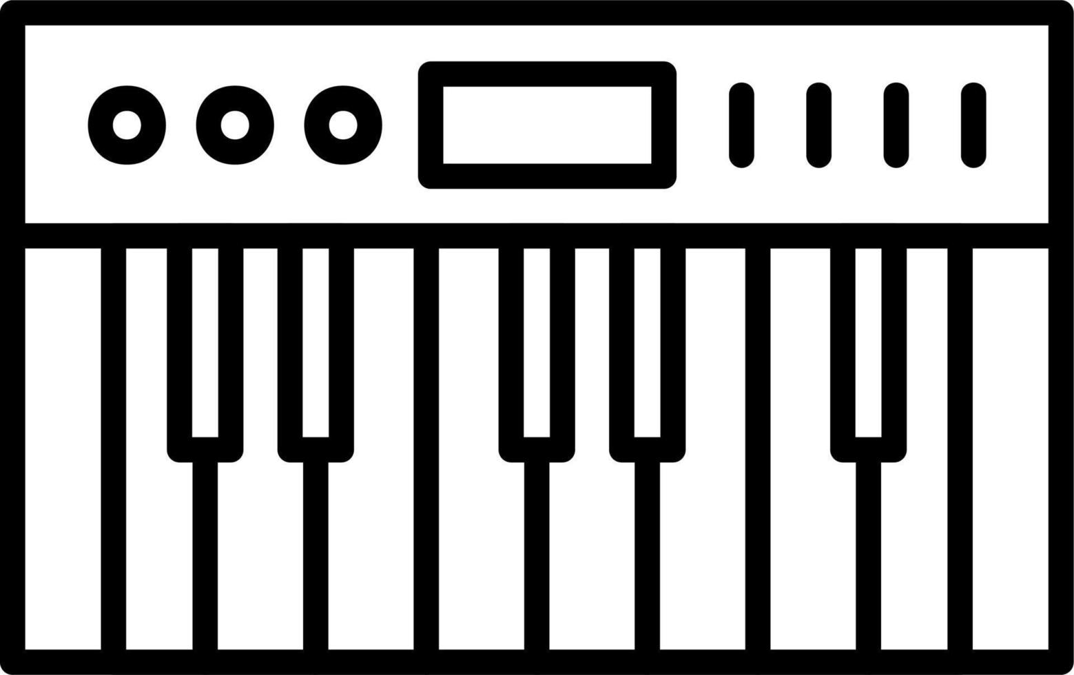 Piano Vector Icon