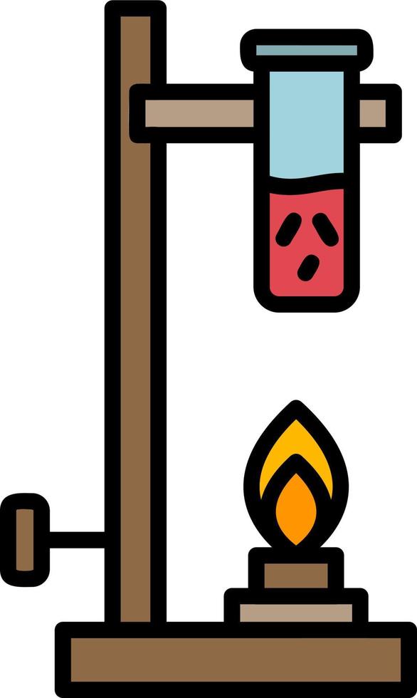 Bunsen Burner Vector Icon