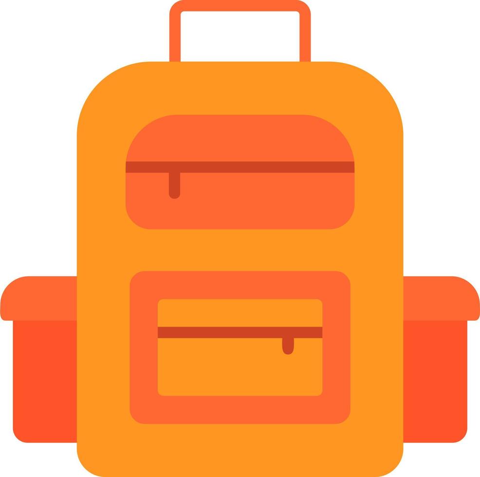 University Bag Vector Icon