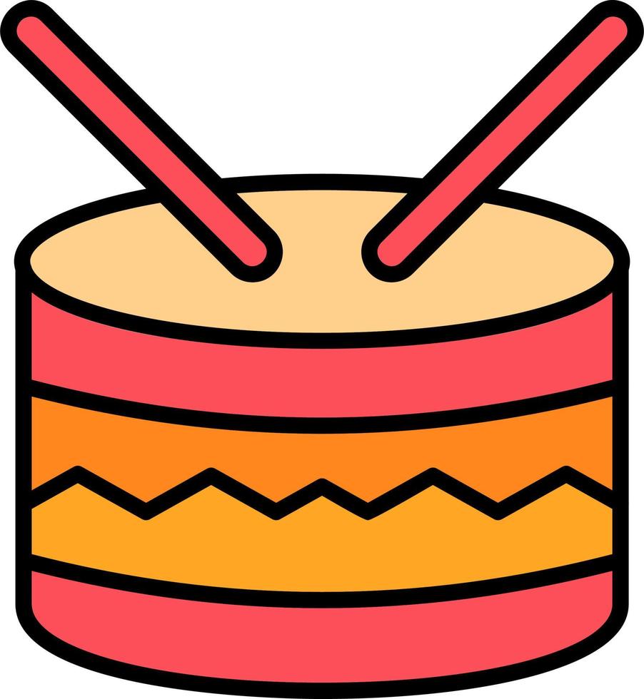 Drum Vector Icon