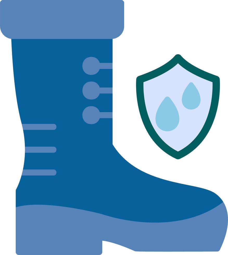 Waterproof Shoes Vector Icon