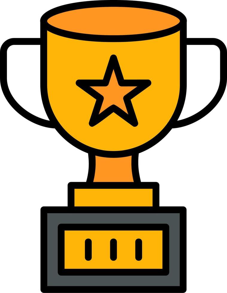 Trophy Cup Vector Icon