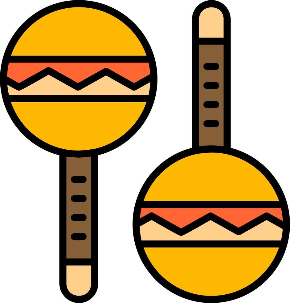 Maracas Vector Icon