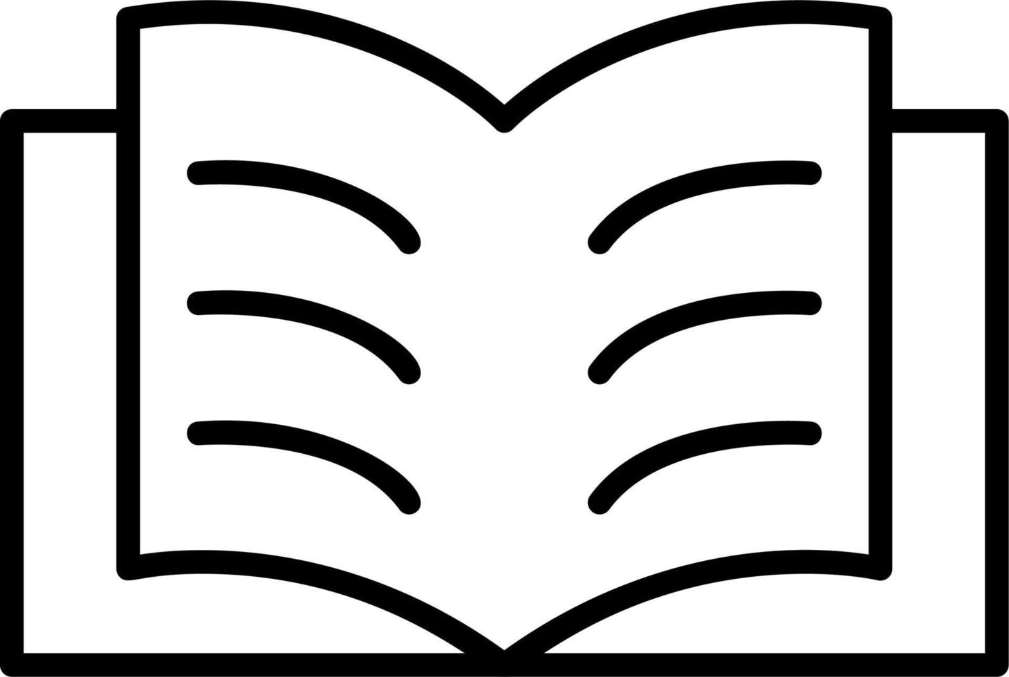 Book Pages Vector Icon