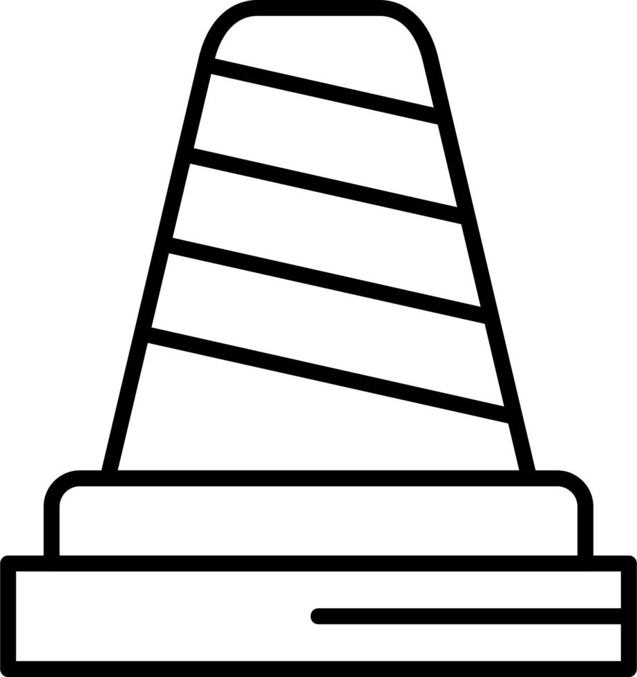 Traffic Cone Vector Icon