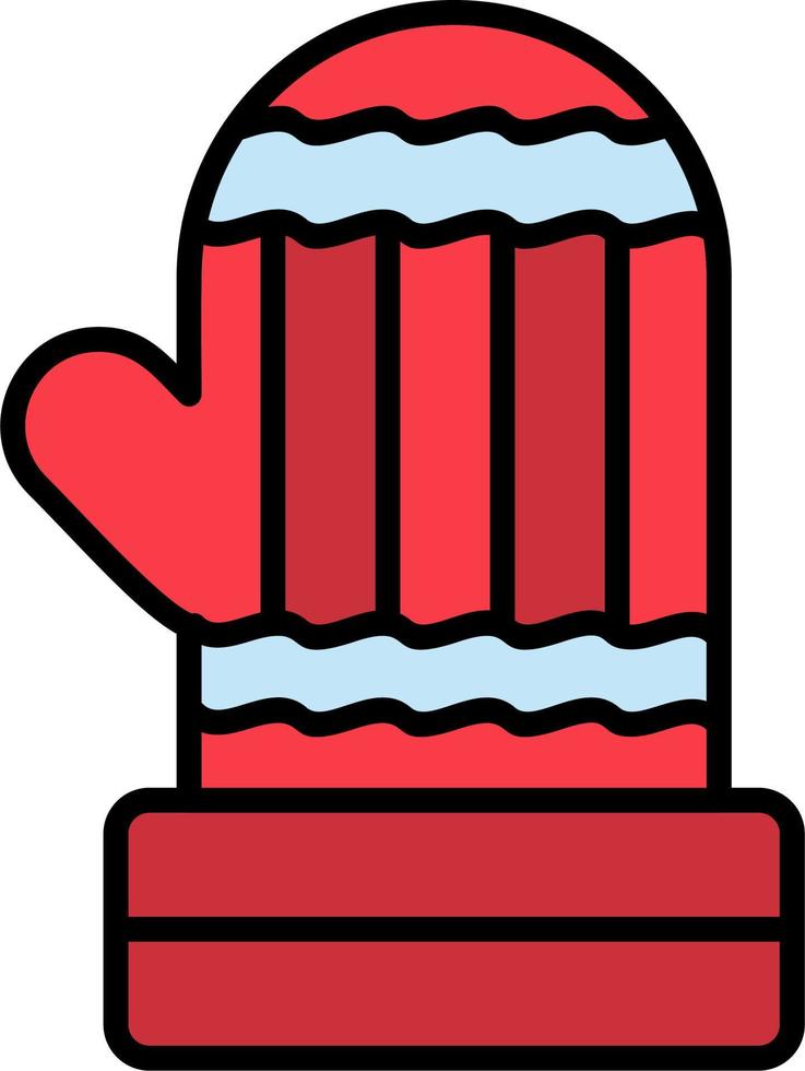 Mitten Vector Icon