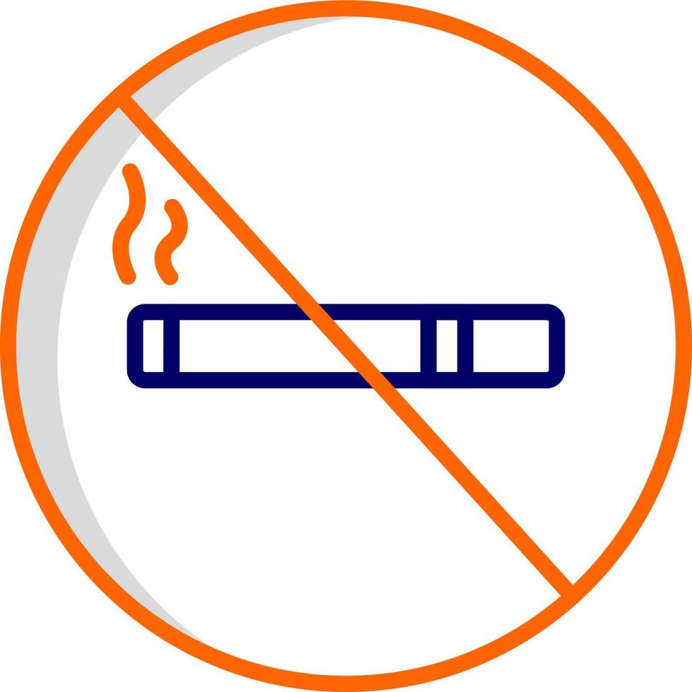 No Smoking Vector Icon