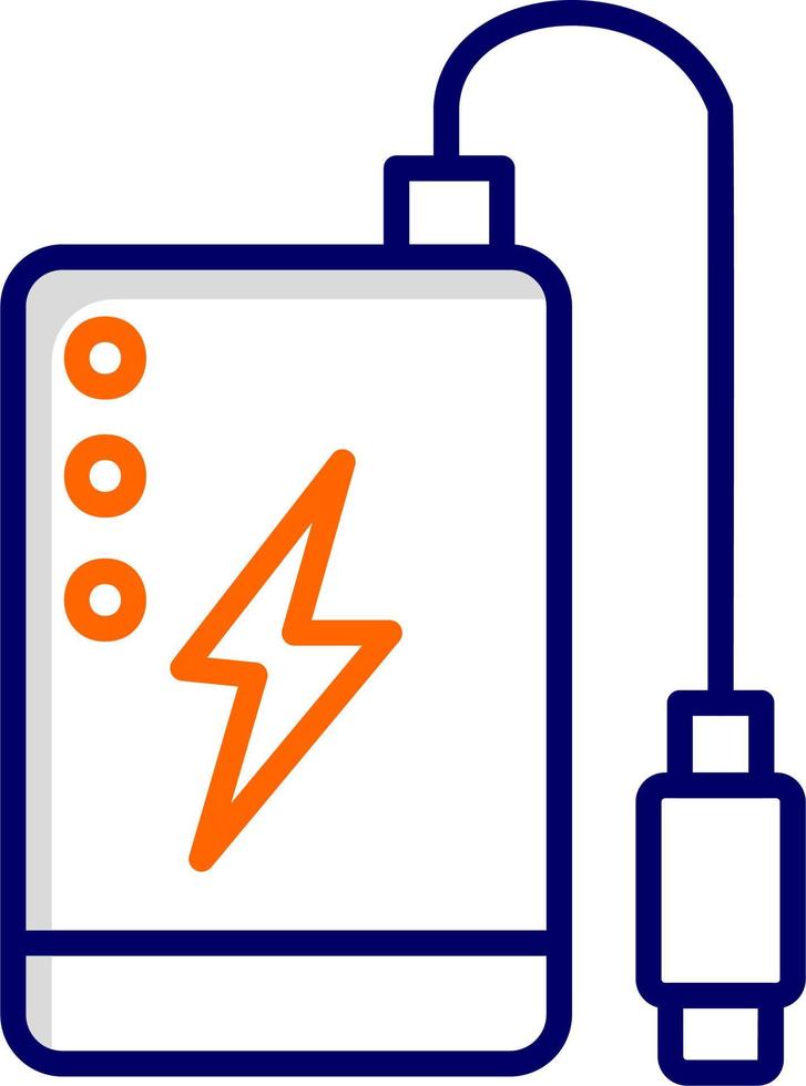 Power Bank Vector Icon