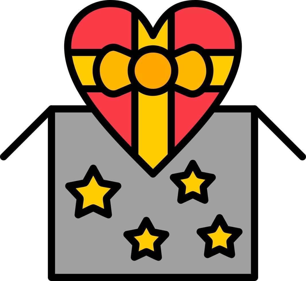Heart Box Vector Icon