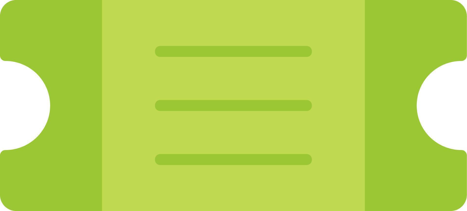 Ticket Vector Icon