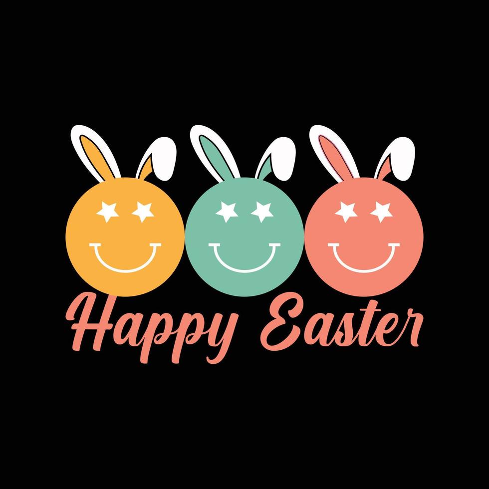 Happy Easter t-shirt design vector