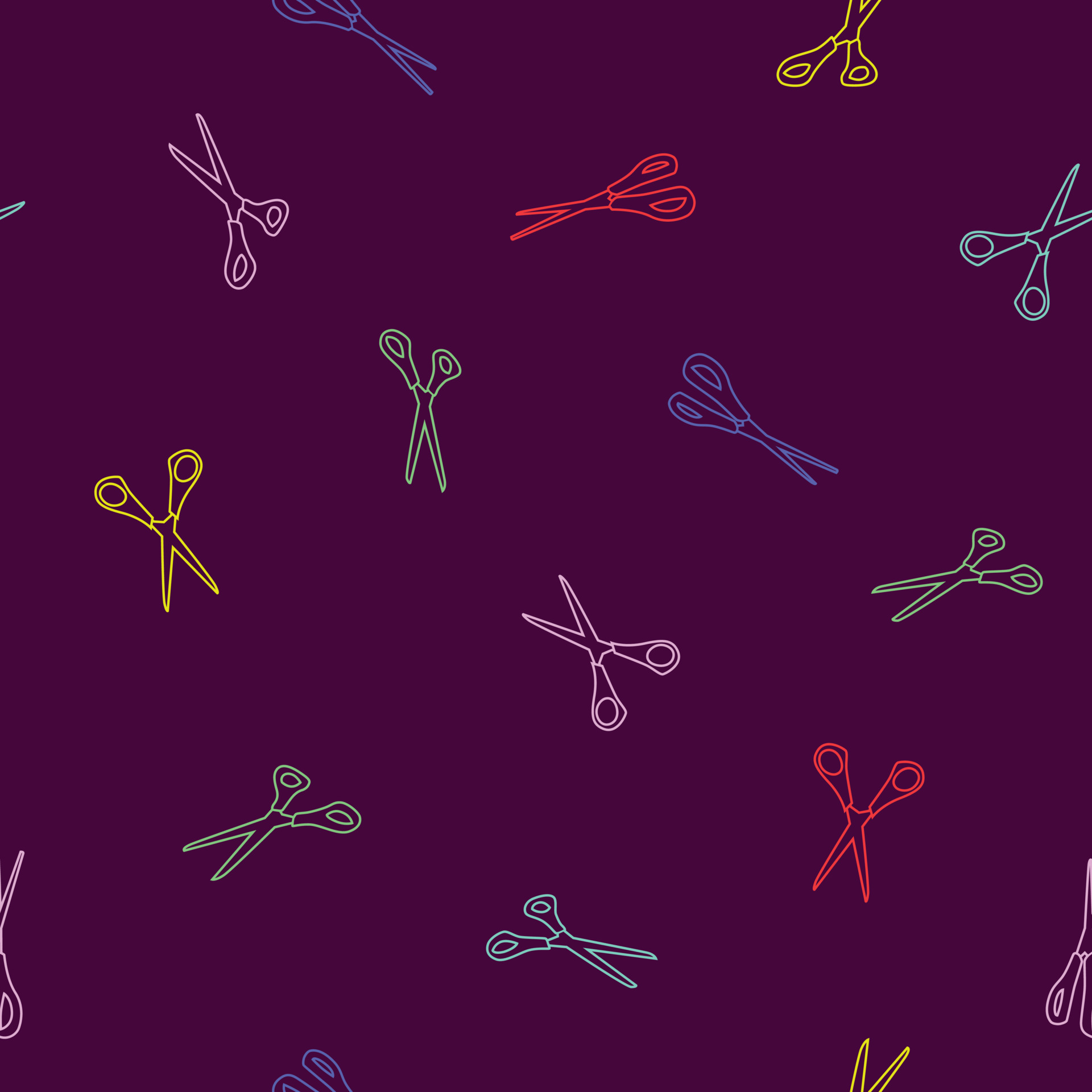 Seamless Scissors Cut Pattern Swatch 20469403 Vector Art at Vecteezy