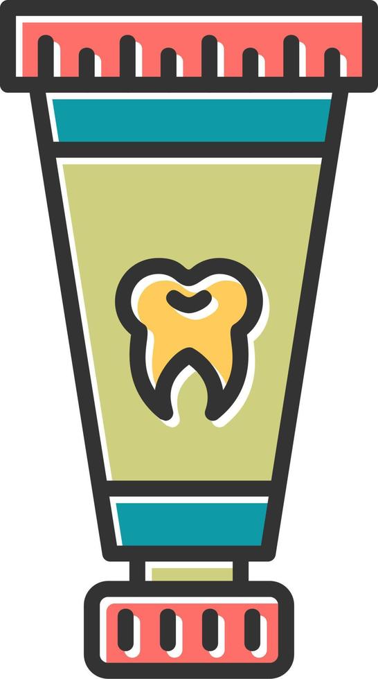 Toothpaste Vector Icon