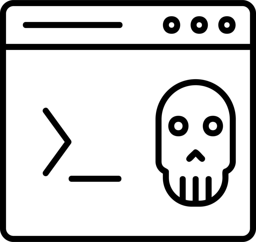 Terminal Vector Icon