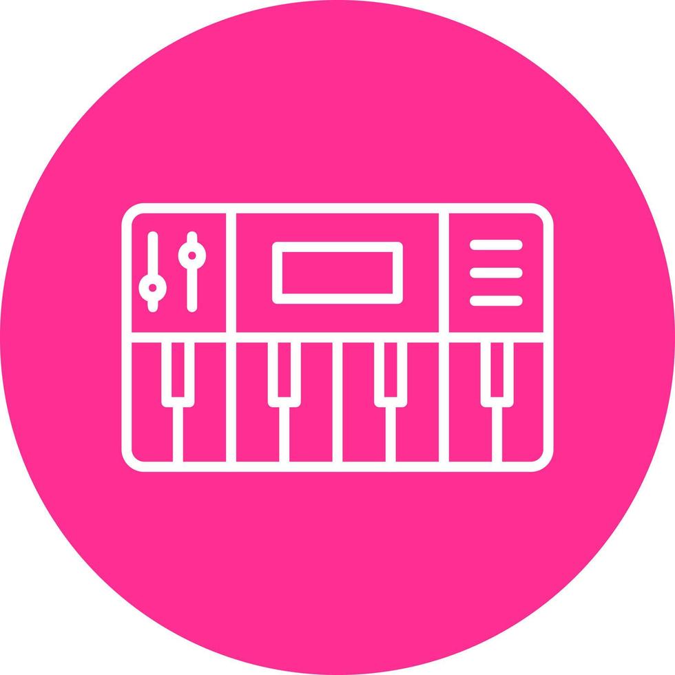 Synthesizer Vector Icon